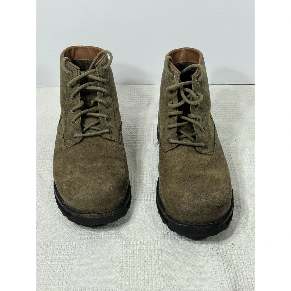 Keen Mens Brown Suede Lace Up‎ Ankle Boots Size 9.5